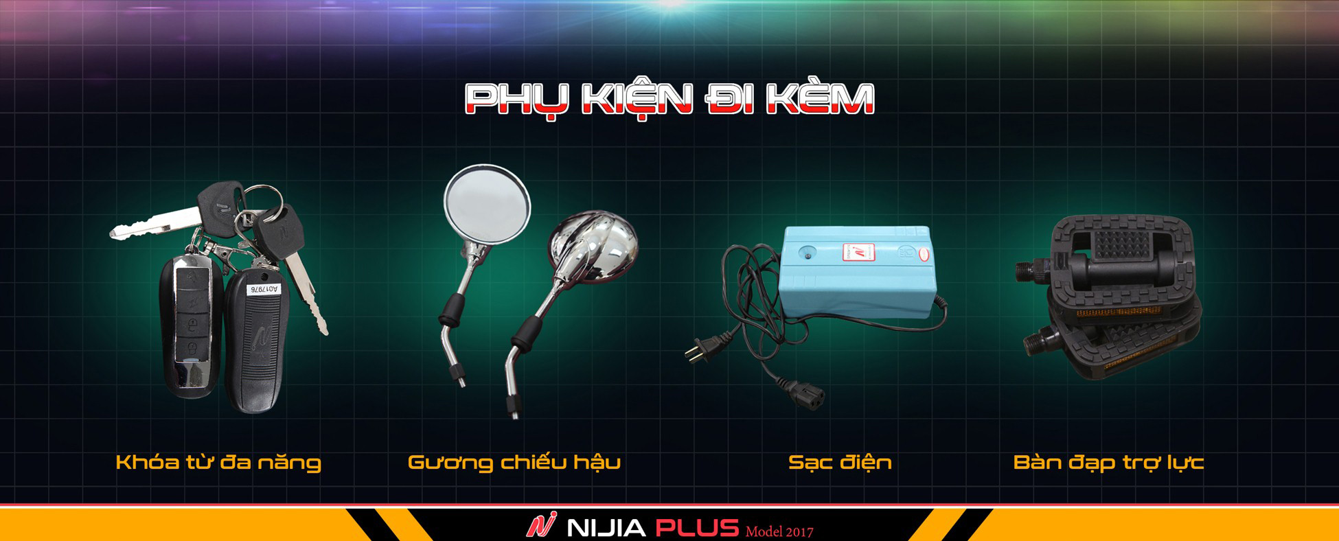 Xe đạp điện Nijia Plus