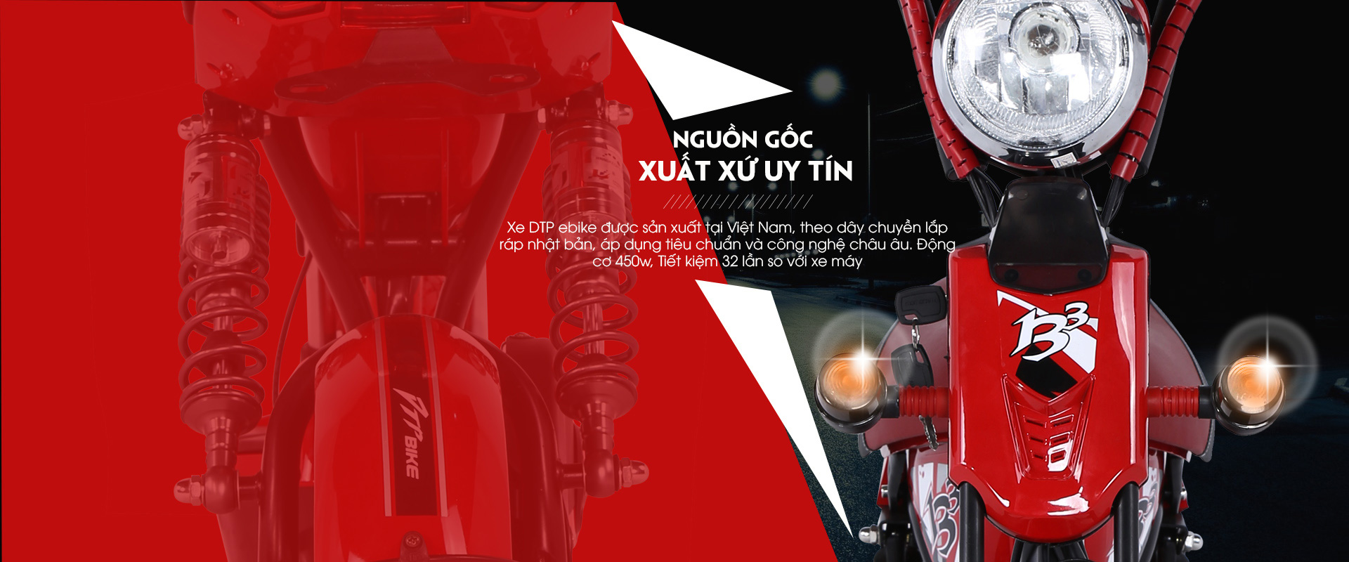 Xe đạp điện DTP Giant 12A