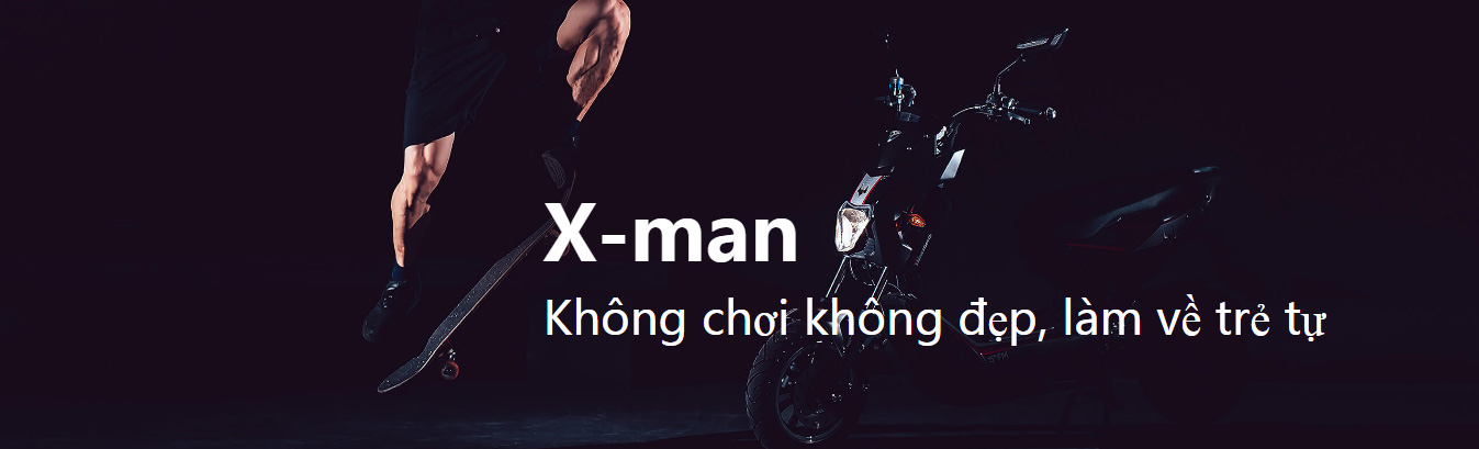 Xe máy điện Yadea X-man