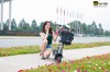 Xe điện gấp Mini E-Scooter giỏ trước và ghế phụ