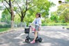 Xe điện gấp Mini E-Scooter giỏ trước và ghế phụ