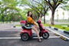 Xe máy điện 3 bánh có cốp sau