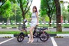 Xe đạp điện sonsu bike nhún sau