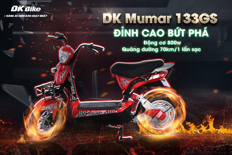 Xe máy điện Dk Bike Mumar 133GS