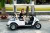 Ô tô điện sân Golf EZGO cũ 2 chỗ ngồi