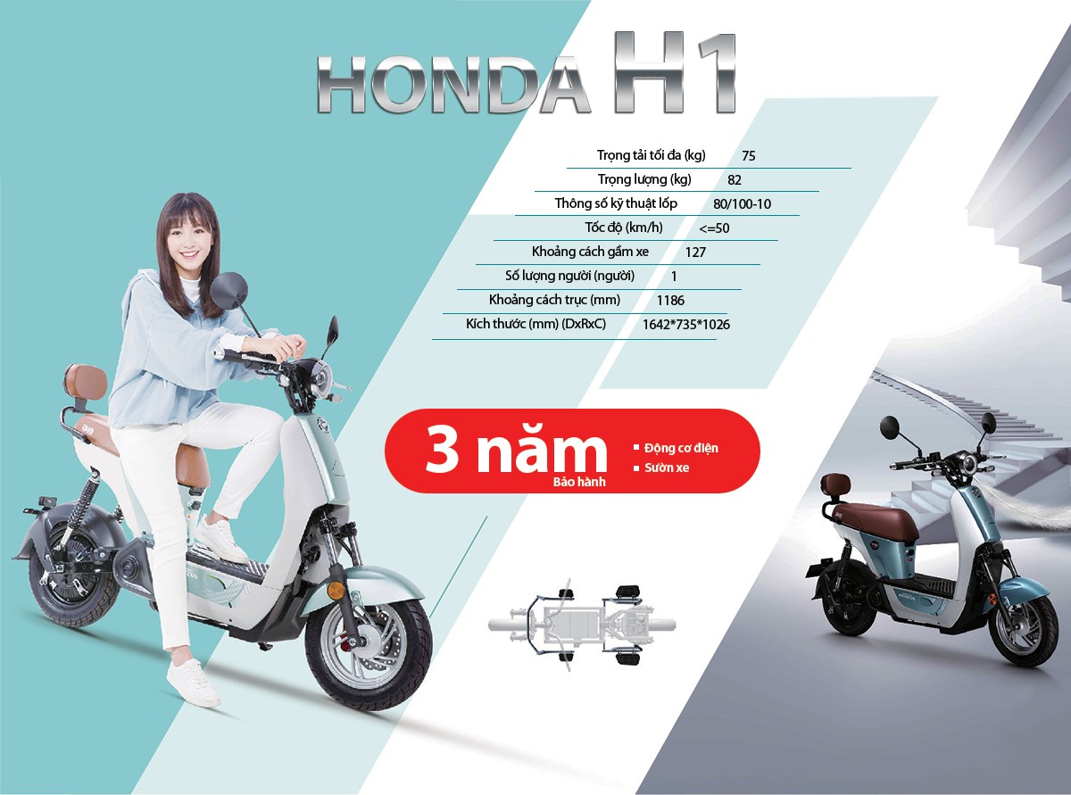 Xe máy điện Honda H1