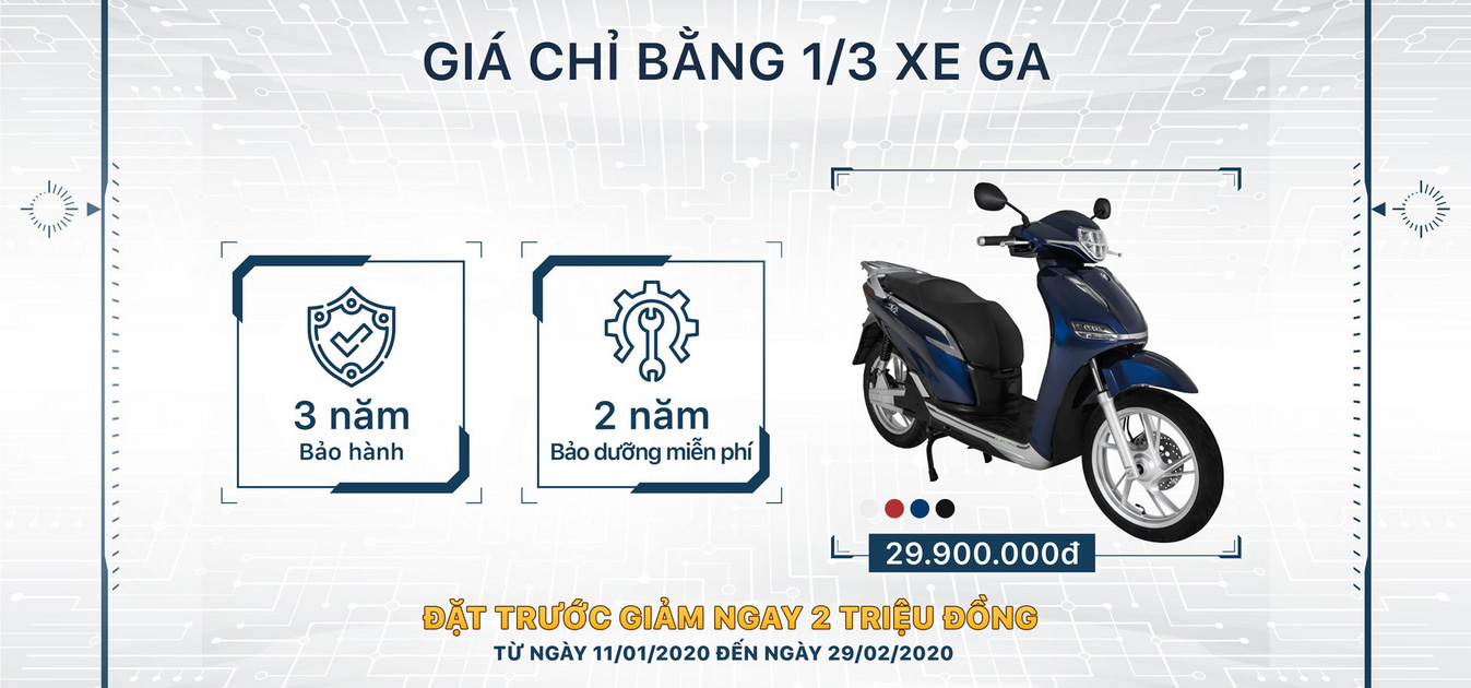 Xe máy điện Pega S