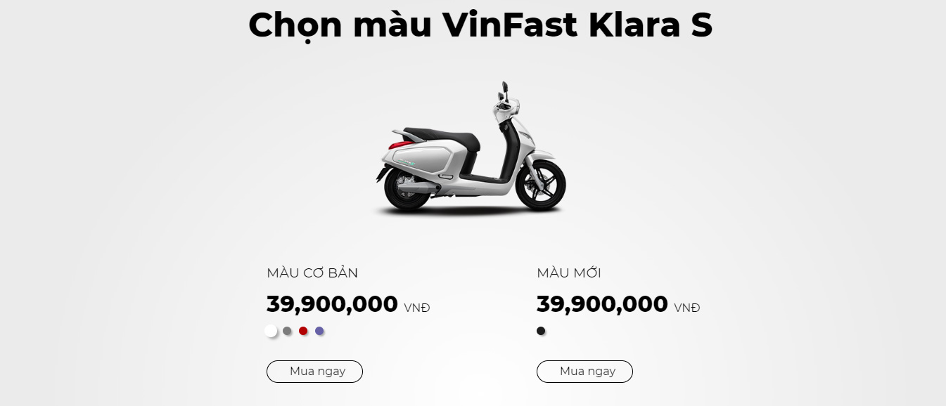 Xe máy điện VinFast Klara S