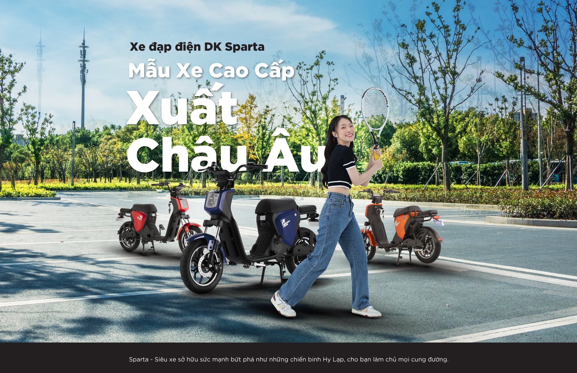 Xe đạp điện DKbike Sparta