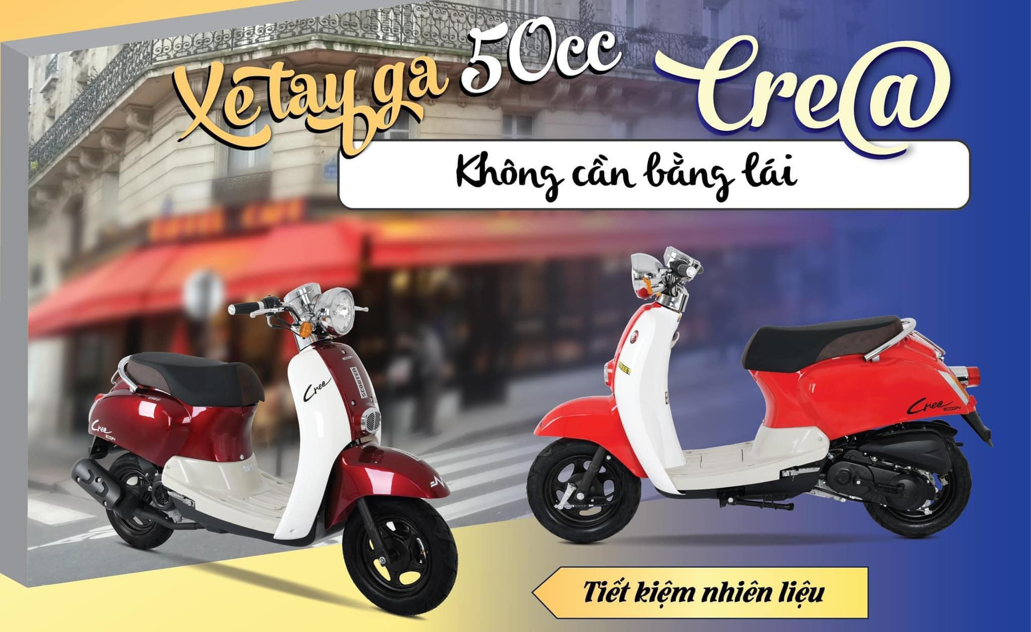 Xe ga 50cc CREA Hyosung