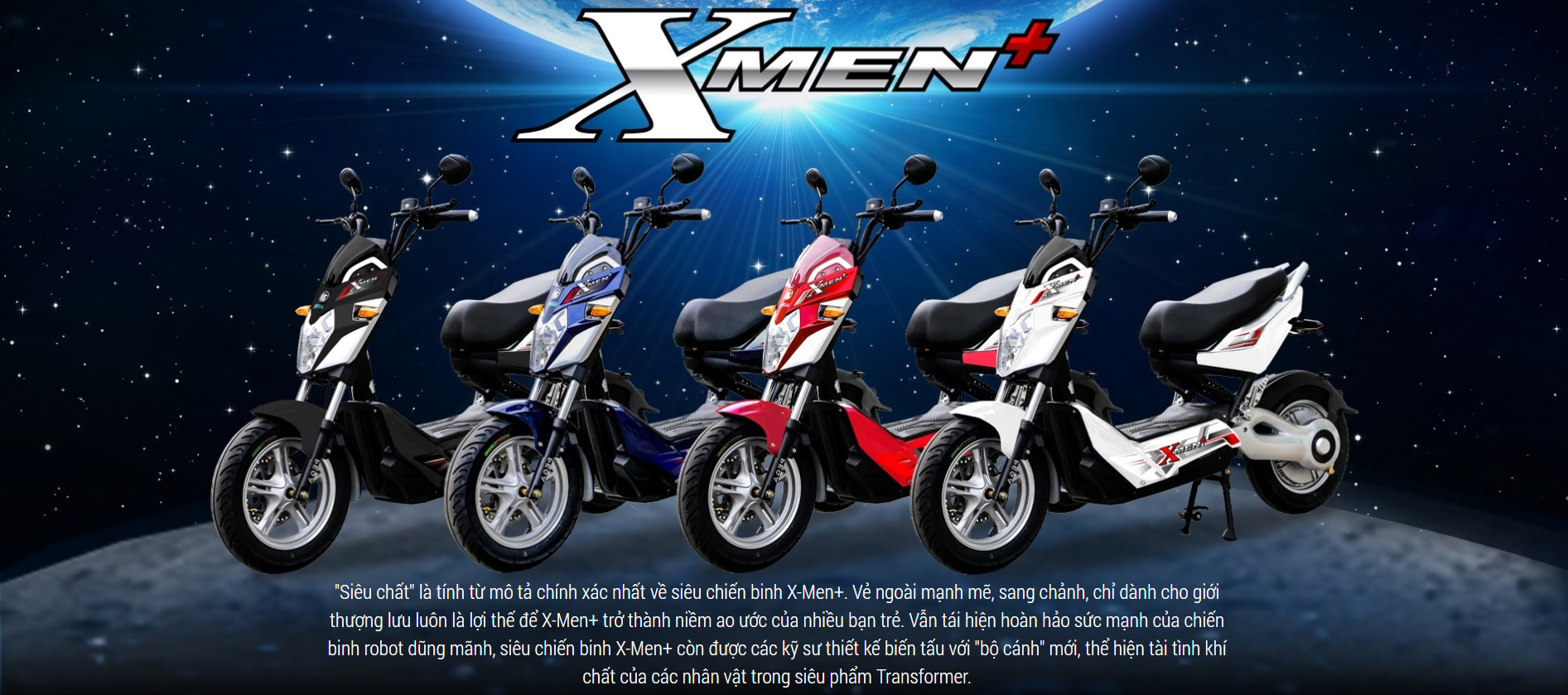 Xe máy điện Pega Xmen+