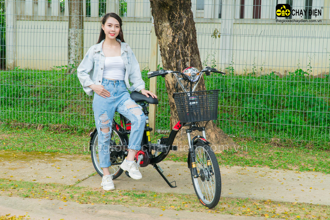 Xe đạp điện Vnbike V1 22inch Plus