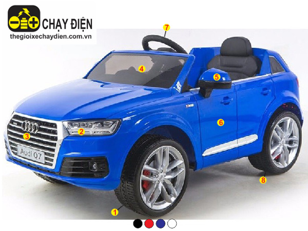 Ô tô điện trẻ em Audi Q7 chính hãng giá rẻ