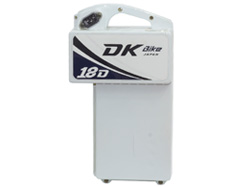 Thiết Hộp bình ắc quy xe đạp điện DKBike 18D với kiểu bình hình chữ t