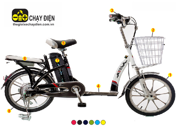 Xe đạp điện Aima Ed210E