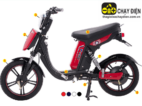 Xe đạp điện Hkbike Cap A