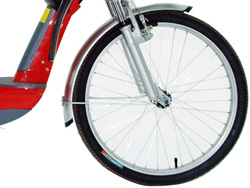 Bánh trước Xe đạp điện Asama ASG Pin Lipo