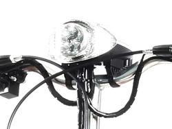đầu đèn xe đạp điện bmx khung sơn vành 18 