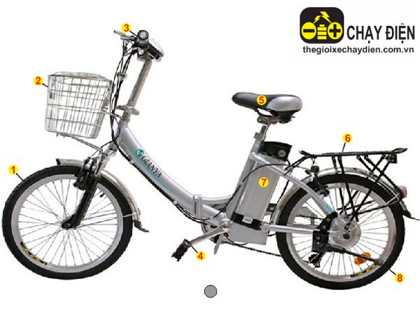 Xe đạp điện Gianya 02