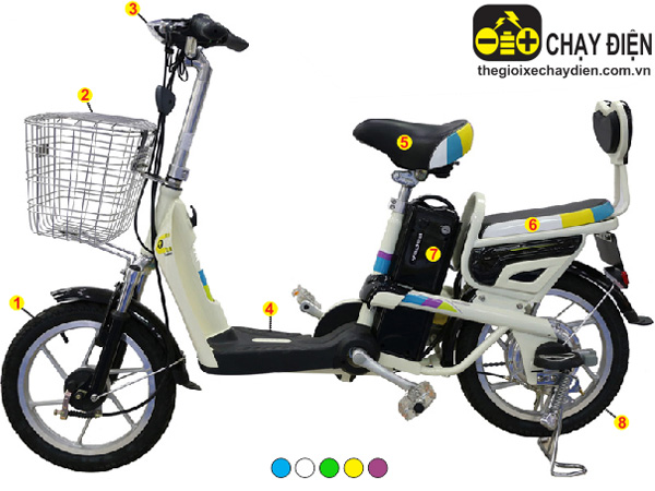 Xe đạp điện Yadea BRID A6081