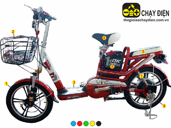 Xe đạp điện Dkbike 18A