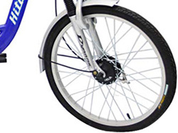 bánh trước xe đạp điện Hitasa min-8 vanh 22