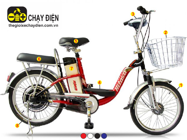 Xe đạp điện Hitasa Min Pin 22