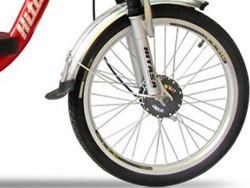 bánh trước Xe đạp điện Hitasa Min Pin 22
