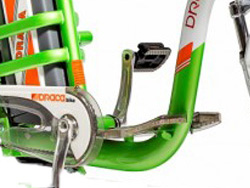 Để chân Xe đạp điện Draca F2 Led Pin