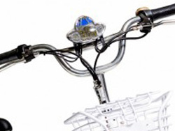 Đèn pha Xe đạp điện Draca F2 Led Pin