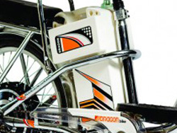 Bình ắc quy Xe đạp điện Draca Inox 22