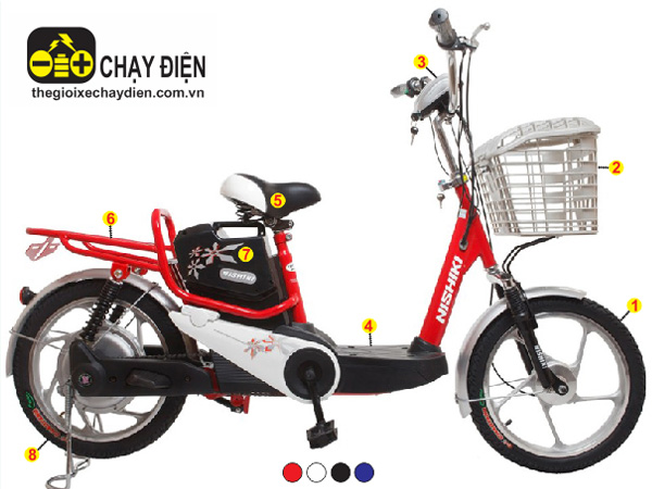 Xe đạp điện Nishiki 18