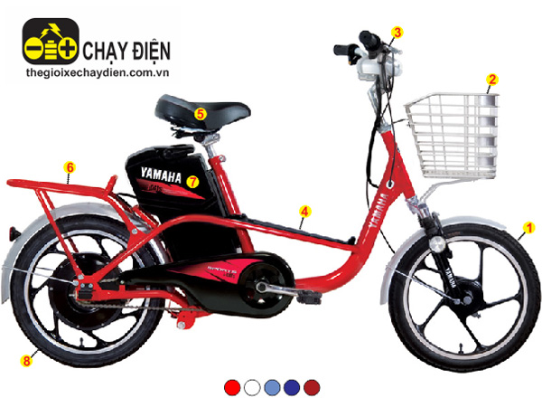 Xe đạp điện Yamaha Icats H1