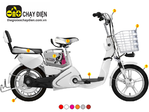 Xe đạp điện Yamaha Icats H7