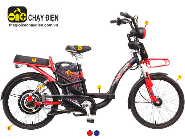 Xe đạp điện Asama EBK-OR 2203