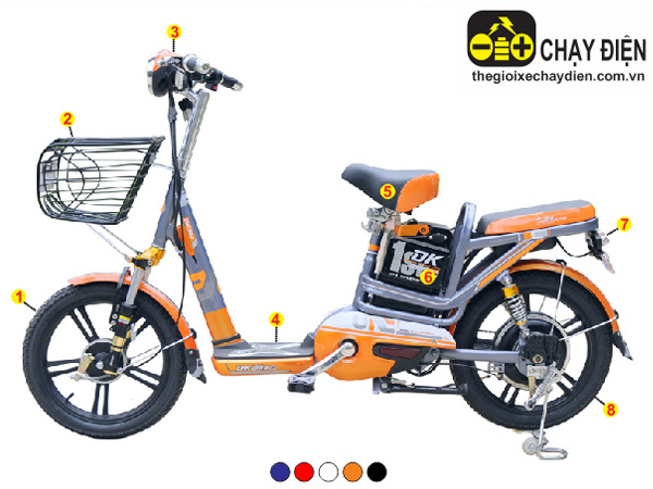 Xe đạp điện Dkbike 18A Plus