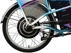 Động cơ Xe đạp điện Asama EBK-OR 2202 Pin LIPO với công suất 240W