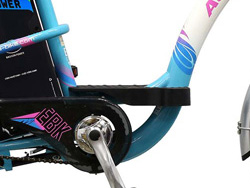 Để chân Xe đạp điện Asama EBK-OR 2202 Pin LIPO với bàn đạp song song