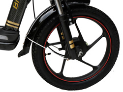 Bánh trước Xe đạp điện Bmx AZI Carbon với thiết kế thể thao