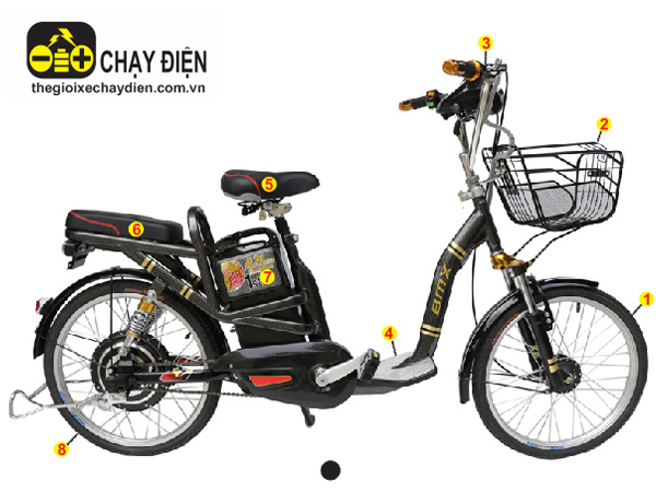 Xe đạp điện Bmx Star 22inch Carbon