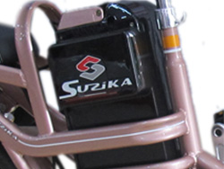 Bình ắc quy Xe đạp điện Suzika K1 cung cấp năng lượng cho chiếc xe