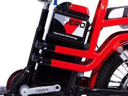 Bình ắc quy Xe đạp điện Zero Terra Motors vành tăm giúp cung cấp năng lượng