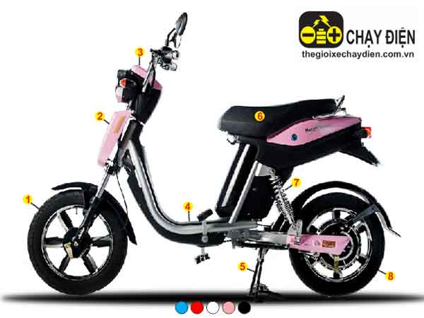 Xe đạp điện Anbico Bat-X chính hãng
