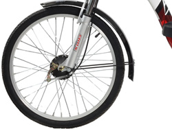 Bánh trước Xe đạp điện Bmx 22 inch với xành tăm truyền thống