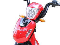 Giỏ và đèn pha Xe đạp điện Dkbike Samurai 