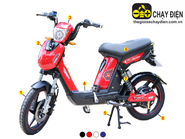 Xe đạp điện Dkbike Samurai