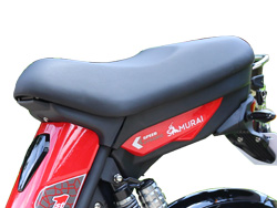 Yên Xe đạp điện Dkbike Samurai được thiết kế liền khối