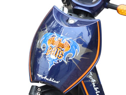 Giỏ Xe đạp điện Anbico Bat S với biểu tượng người dơi