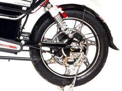 Động cơ Xe đạp điện Alpha A2 được đặt ở tâm bánh sau