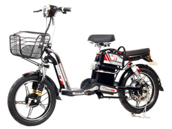 thiết kế Xe đạp điện Alpha A2 với kiểu dáng thời trang